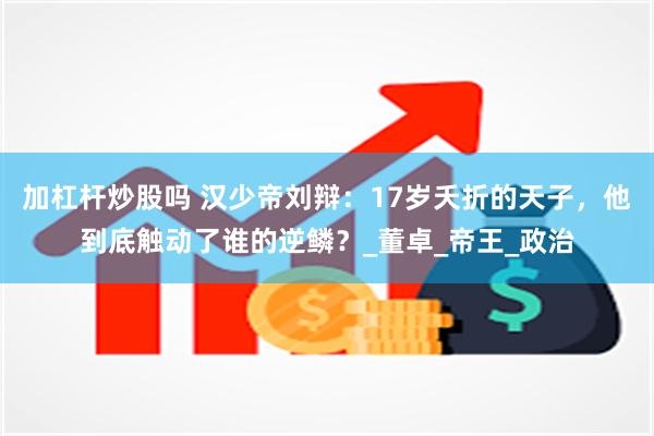 加杠杆炒股吗 汉少帝刘辩：17岁夭折的天子，他到底触动了谁的逆鳞？_董卓_帝王_政治