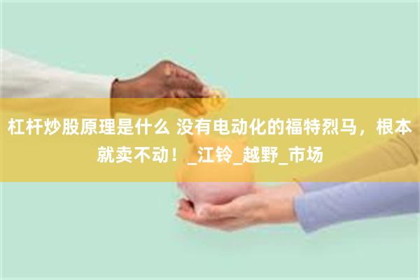 杠杆炒股原理是什么 没有电动化的福特烈马，根本就卖不动！_江铃_越野_市场