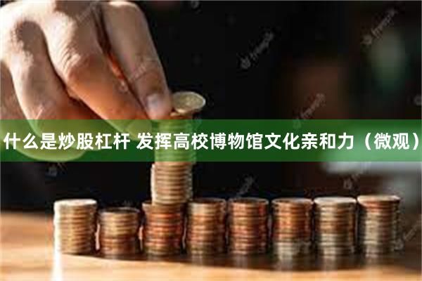 什么是炒股杠杆 发挥高校博物馆文化亲和力（微观）